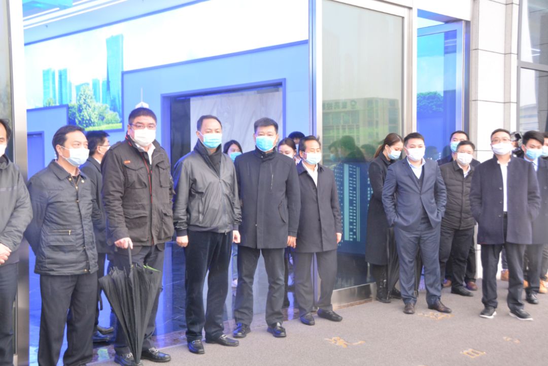 长沙市委副书记、代市长郑建新一行调研非凡娱乐环境长沙中联产业园