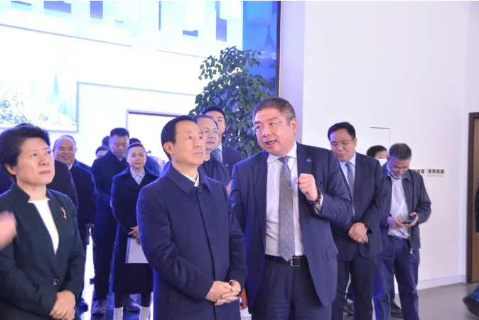 奋进新征程丨湖南省委书记许达哲一行莅临非凡娱乐环境长沙基地调研考察