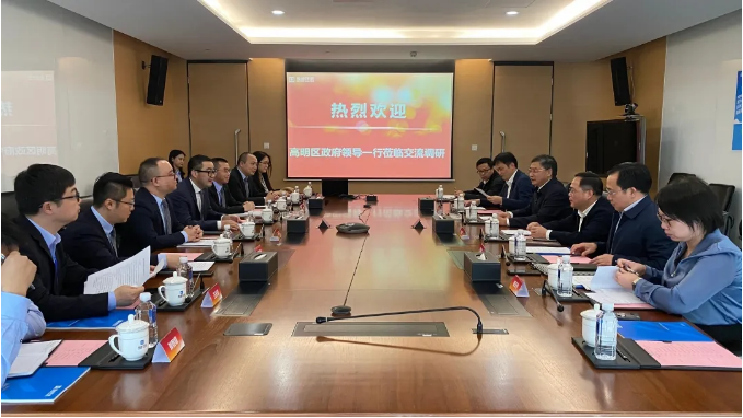 高明区区委书记杨永泰一行到非凡娱乐环境调研