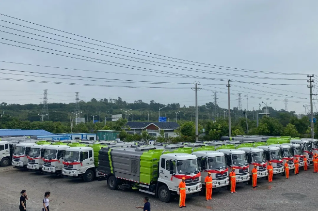 15天！非凡娱乐环境快速响应客户需求，顺利交付约3000万元环卫装备